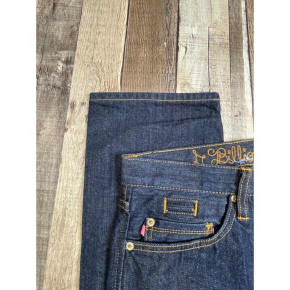 Billionaire Boys Club Men 34 x 32 Dark Wash Blue Jeans Astronaut Smart Cut Denim - Picture 5 of 11